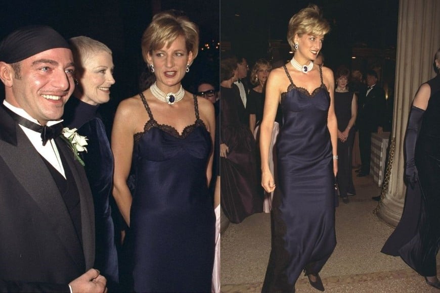 Galliano había sido nombrado director creativo de Dior en 1996 y la princesa Diana fue la primera que vistió oficialmente una de las creaciones del diseñador británico.