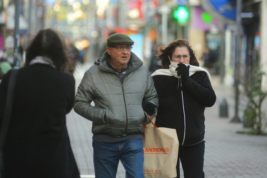 La ciudad más fría del país amaneció con -5°C. Crédito: Guillermo Di Salvatore.