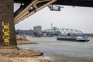 Otros ríos europeos, como el Po y el Danubio, también han registrado niveles mínimos históricos.