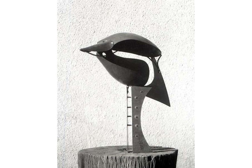 "Pájaro" de Juan Carlos de la Mota. Foto: Arte de la Argentina