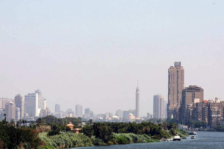 Skyline with the River Nile in Cairo, Egypt, after an earthquake with a 5.6 magnitude strikes near Suez, according to Egypt's National Research Institute of Astronomy and Geophysics, August 3, 2026. REUTERS/Amr Abdallah Dalsh
