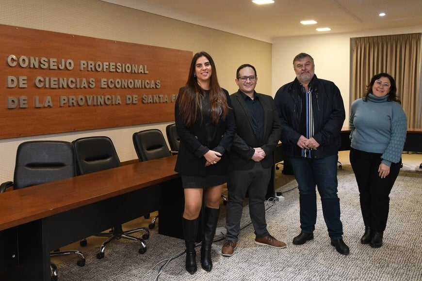 Perotti: "Los profesionales en Ciencias Económicas son aliados estratégicos del desarrollo del agro". Foto: Manuel Fabatia