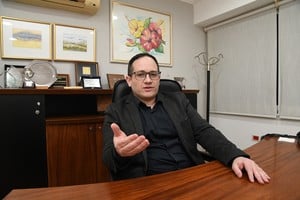 "Los profesionales en Ciencias Económicas son aliados estratégicos del desarrollo del agro", señaló Perotti. Foto: Manuel Fabatia