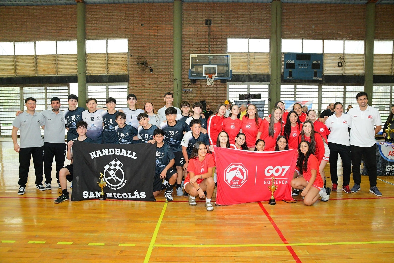 Handball las finales del Nacional de Clubes y premiación