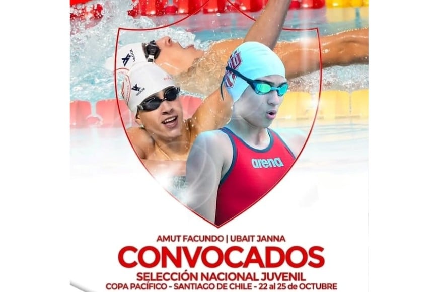 Los nadadores de Unión representarán al país en la Copa Pacífico 2026.