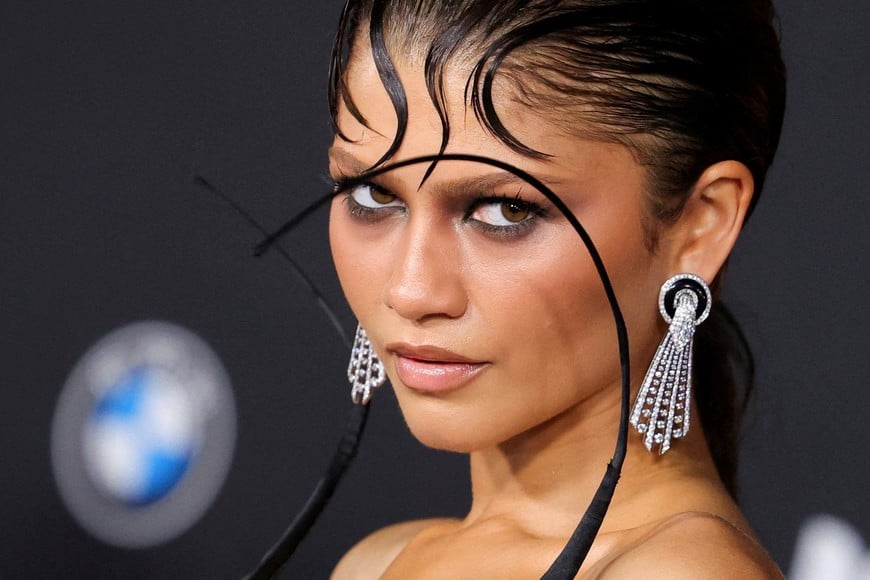 Cast member Zendaya attends the world premiere for the film Spider-Man: Brand New Day in Los Angeles, California, U.S., July 27, 2026. REUTERS/Mario Anzuoni TPX IMAGES OF THE DAY