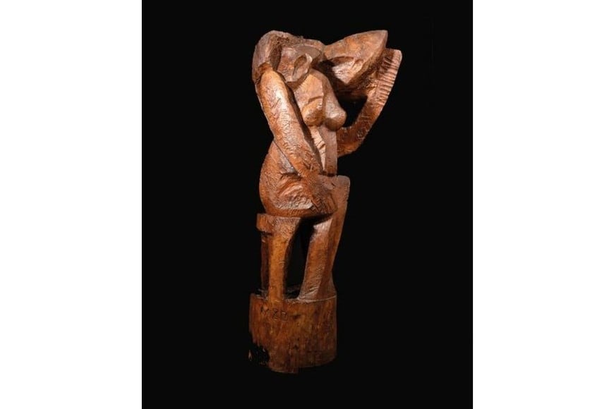 Obra de Aurelio Macchi. Foto: Museo Nacional de Bellas Artes