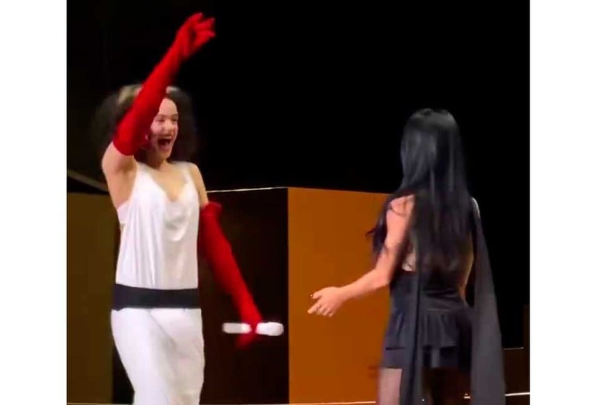 La española y la argentina, juntas en Buenos Aires.