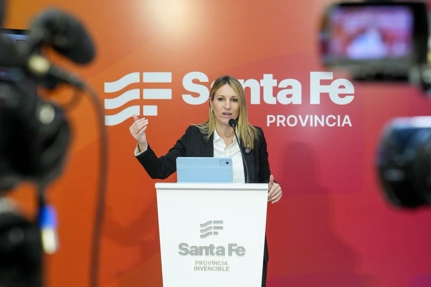 “En Santa Fe, en el día de hoy, las escuelas están abiertas", aseguró Coudannes. Foto: Gentileza