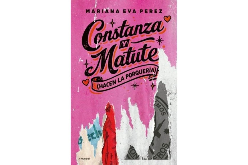 Portada de “Constanza y Matute (hacen la porquería)”, novela de Mariana Eva Pérez