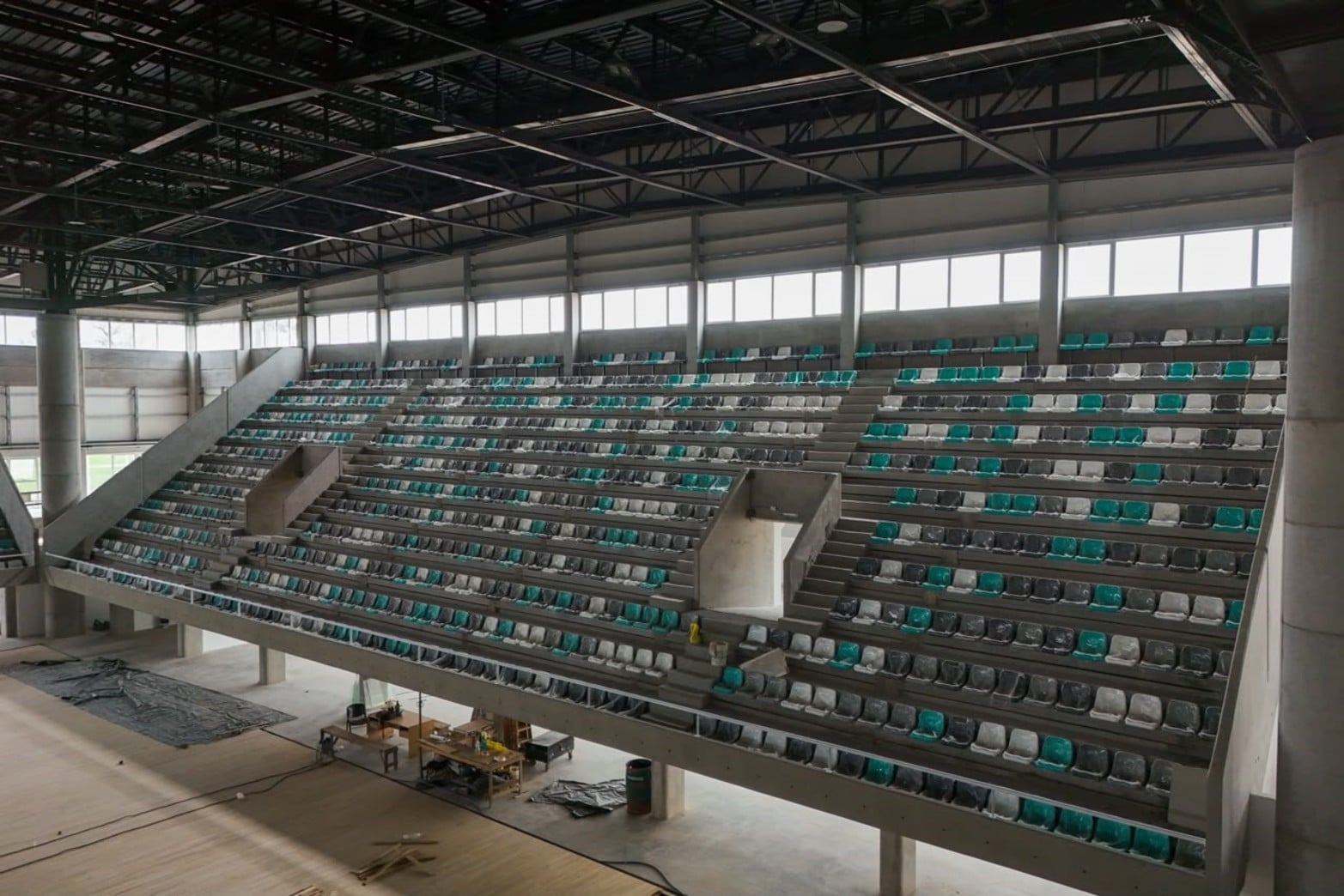 Las obras en el CARD de Santa Fe para los Juegos Suramericanos 2026.