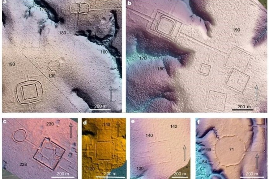 Para detectar estas construcciones, los investigadores emplearon Lidar.