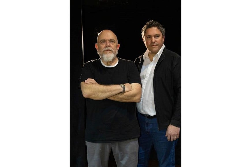 Los actores de "Padre Pedro". Foto: Ramiro Compitiello