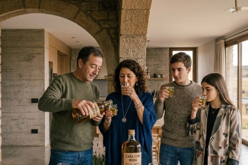 El rito reúne creencias y tradiciones familiares.
