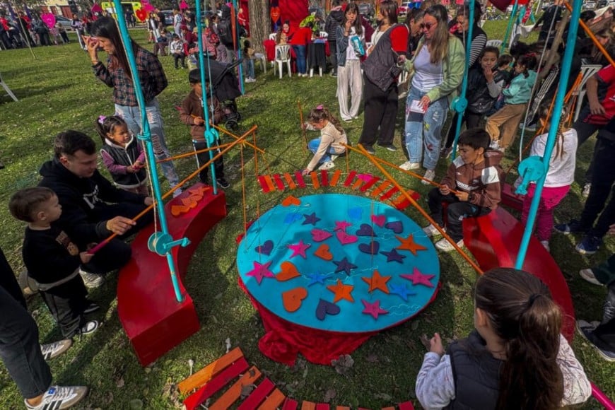 El Parque de la Agricultura fue escenario de una gran celebración por el Día de las Infancias
