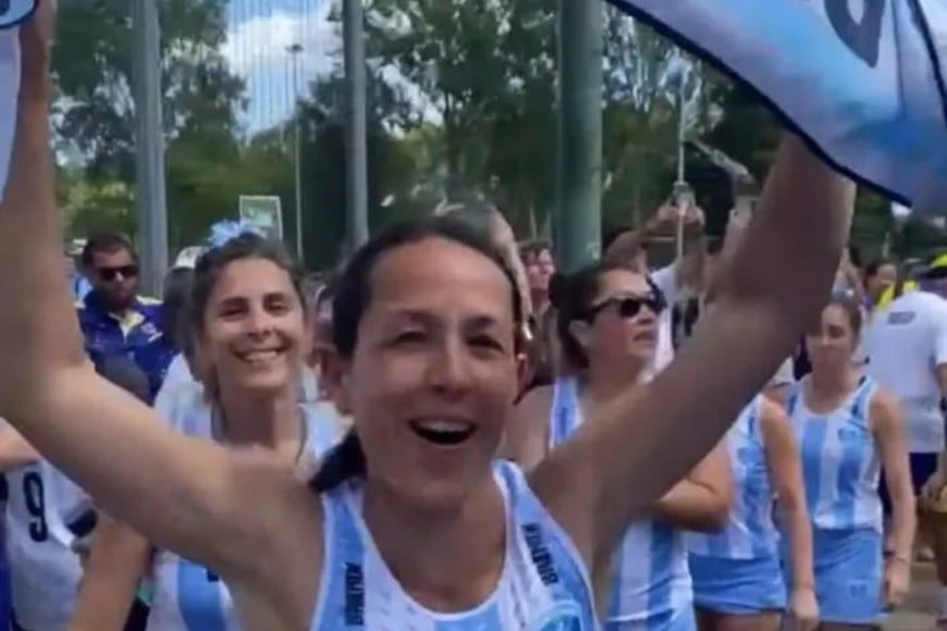 De Defensores de La Costa a la cima del mundo: Ninfa Leiva celebró un nuevo título con la Selección Argentina