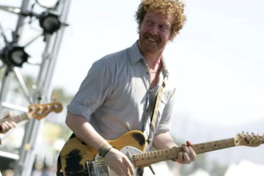 Hansard con The Frames en Coachella en 2007.