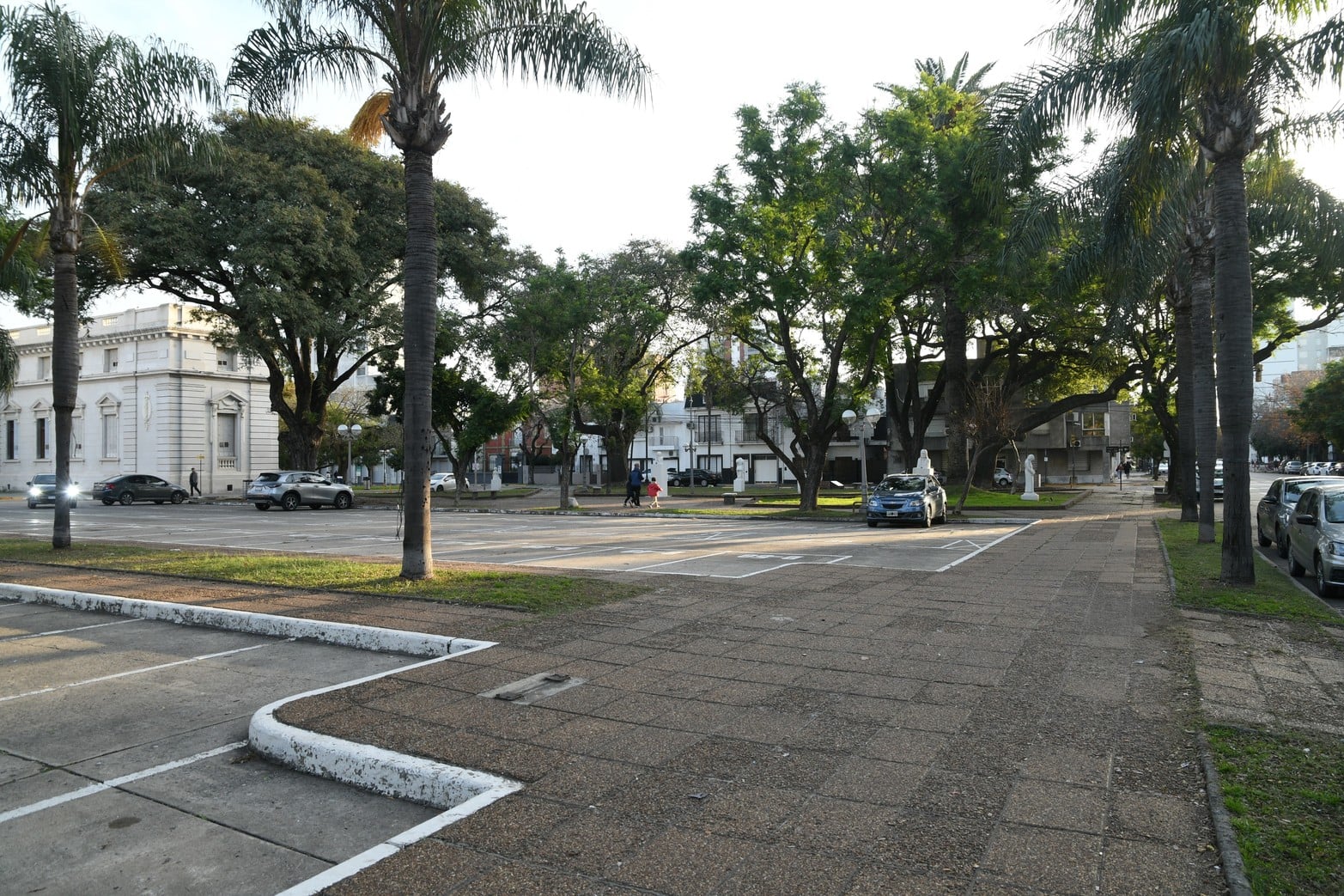 La Plaza Italia, en la ciudad de Santa Fe.