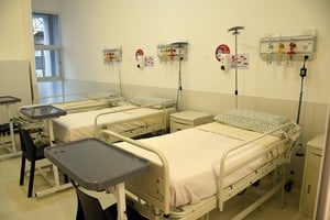 La nueva sala cuenta con 19 camas y equipamiento moderno. Crédito: Gentileza MSF.