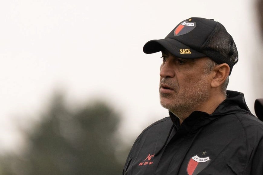 Iván Delfino ya es DT de Colón. Prensa: C A. Colón