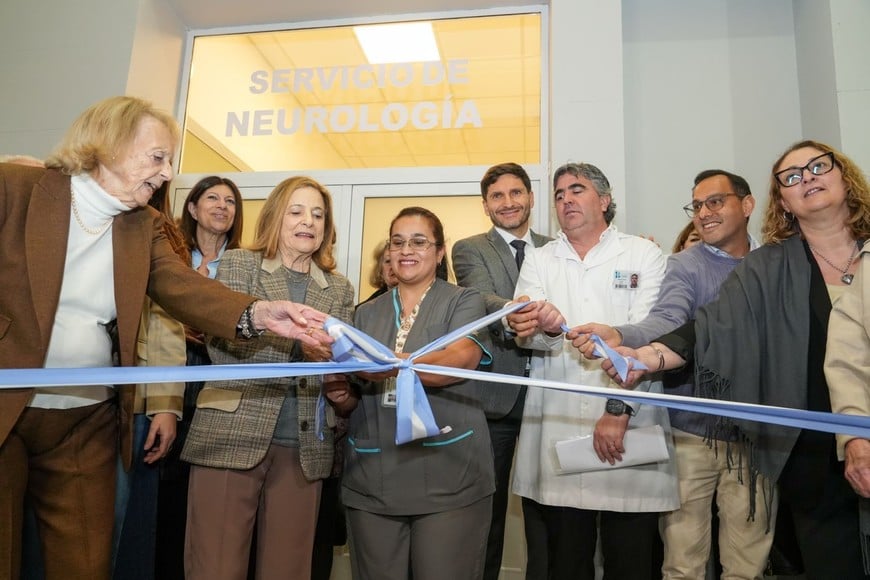 La nueva sala fue financiada con fondos propios de la Sociedad de Beneficencia. Crédito: Gentileza GSF.