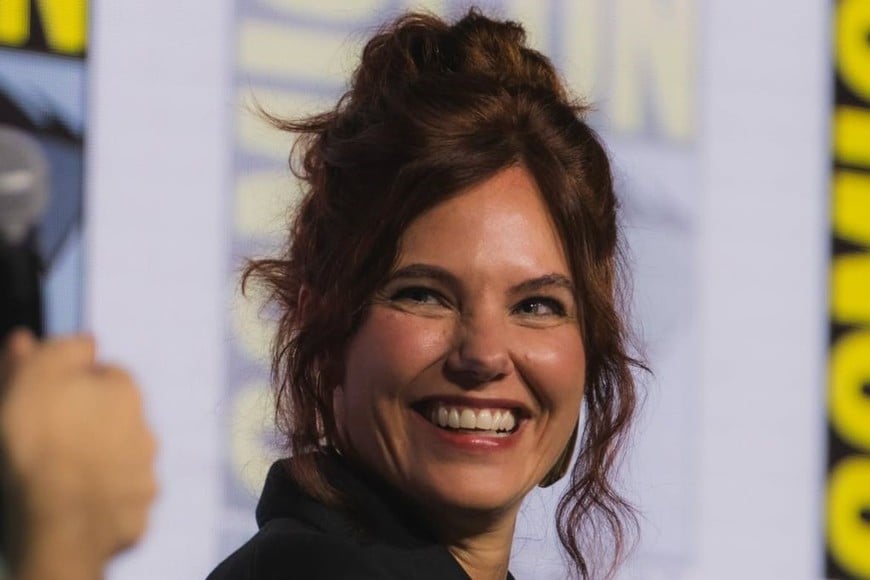 Silka Luisa, showrunner de “Blade Runner 2099”, presentando la serie en la International San Diego Comic-Con