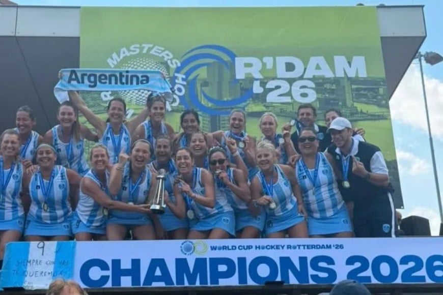 De Defensores de La Costa a la cima del mundo: Ninfa Leiva celebró un nuevo título con la Selección Argentina