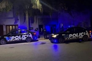 La policía encontró al hombre maniatado y herido. Foto: archivo El Litoral