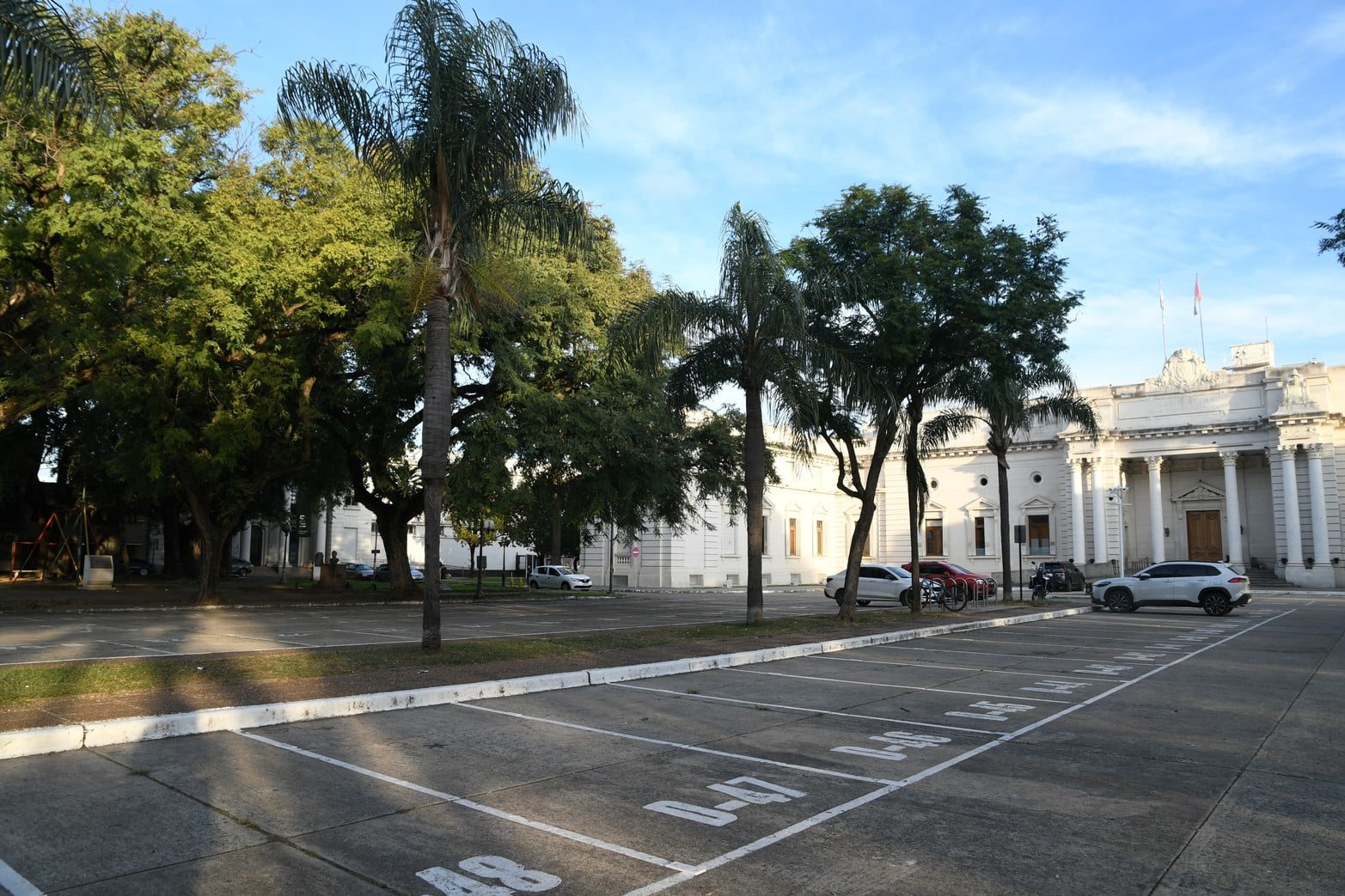 La Plaza Italia, en la ciudad de Santa Fe.
