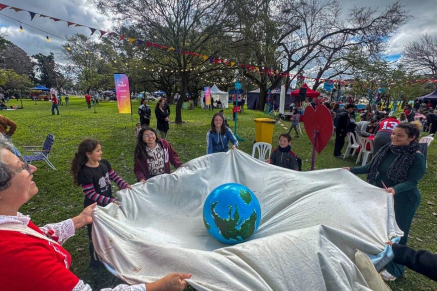 El Parque de la Agricultura fue escenario de una gran celebración por el Día de las Infancias