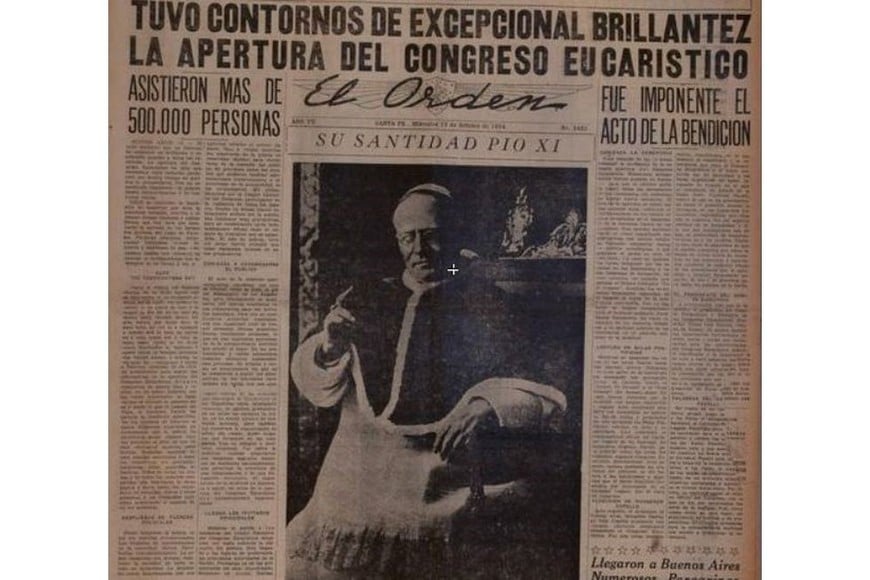 La mirada de los diarios santafesinos. Foto: Archivo / Hemeroteca Digital Castañeda