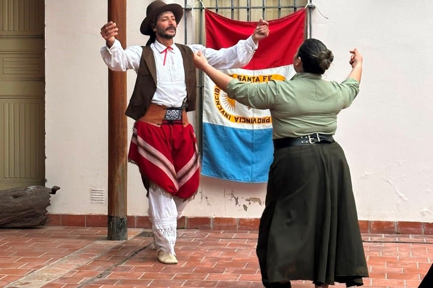 Baile, no podía faltar.
