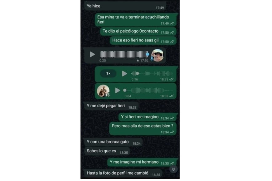 Conversaciones de whatsapp