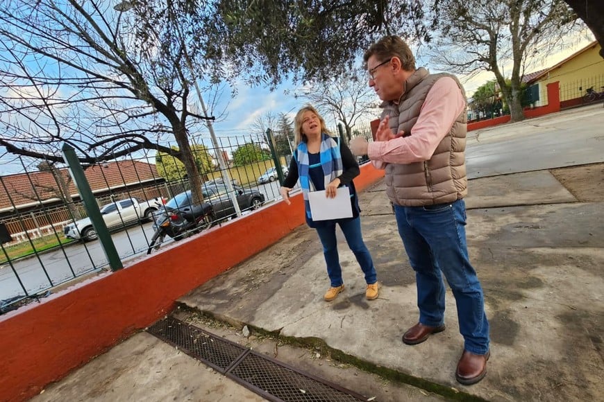 Destinan más de $53 millones a obras y equipamiento en escuelas de San Justo