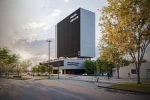 Proyecto de la Nueva Estación en el Parque Federal de la ciudad de Santa Fe. Crédito: Gobierno de Santa Fe