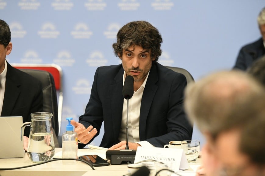 El director del Banco Central Martín Vauthier