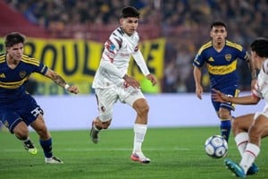 Boca vs Estudiantes. Foto: @EdelpOficial