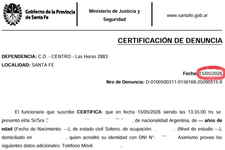 Tercera denuncia presentada junto a cartas y fotos presentada en mayo, en donde residentes por intermedio de la joven piden auxilio desesperadamente y atención médica.