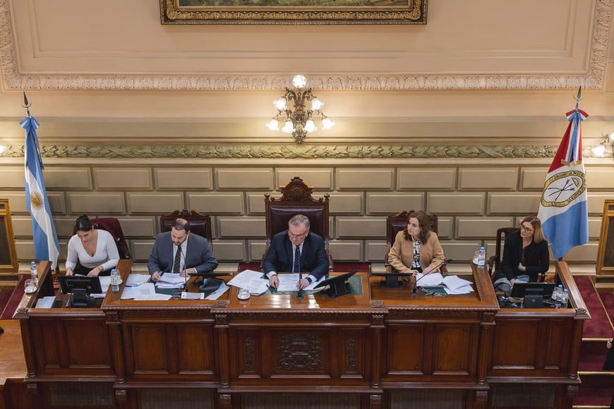 Cámara de Senadores de Santa Fe. Foto: Senado de Santa Fe
