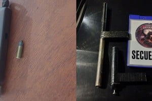 Las armas de fuego incautadas en los operativos. Foto: El Litoral