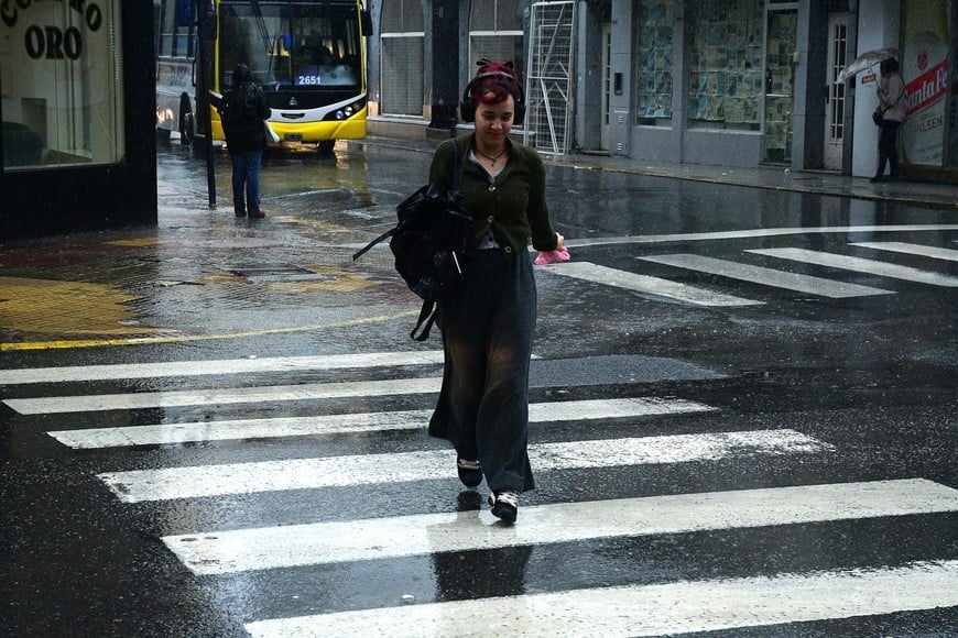 Se esperan lluvias intensas y acumulados importantes de agua. Crédito: Guillermo Di Salvatore.