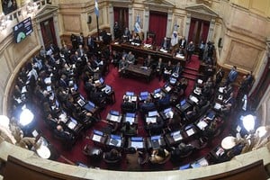 Recinto del Senado de la Nación. Crédito: HCSN