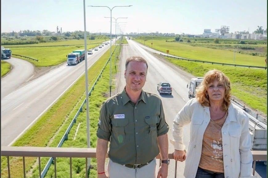 La autopista se moderniza: nuevas luminarias LED entre Sauce Viejo y Santo Tomé
