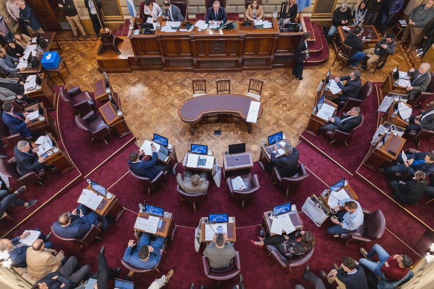 Cámara de Senadores de Santa Fe. Foto: Senado de Santa Fe