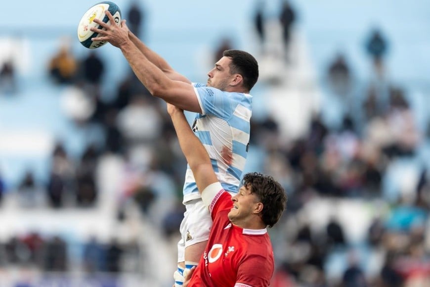 Guido Petti, aportará toda su experiencia entre los forwards y será muy importante en el line out. Prensa UAR.