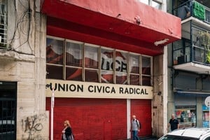 La sede del comité nacional de la UCR.