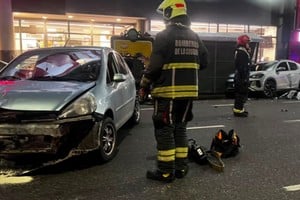 El choque ocurrió en Corrientes y Juan B. Justo, en Villa Crespo.