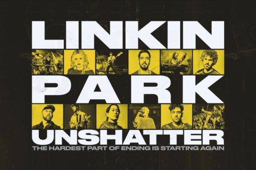 Linkin Park, afiche del documental “Unshatter”