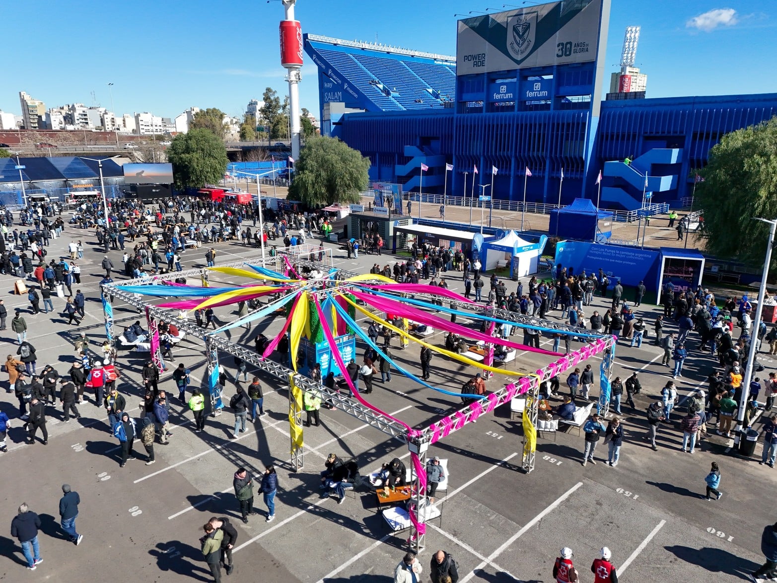 La previa de Los Pumas vs. Sudáfrica en el estadio José Amalfitani de Vélez.