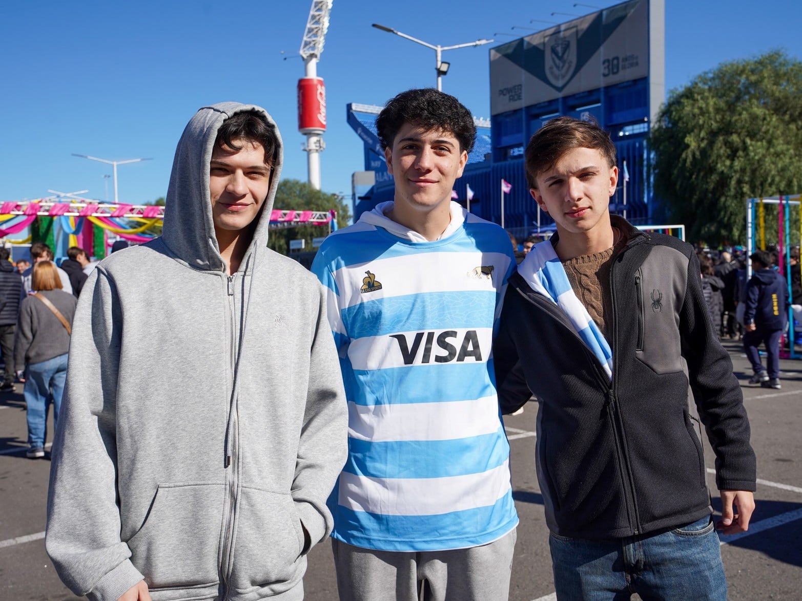 La previa de Los Pumas vs. Sudáfrica en el estadio José Amalfitani de Vélez.